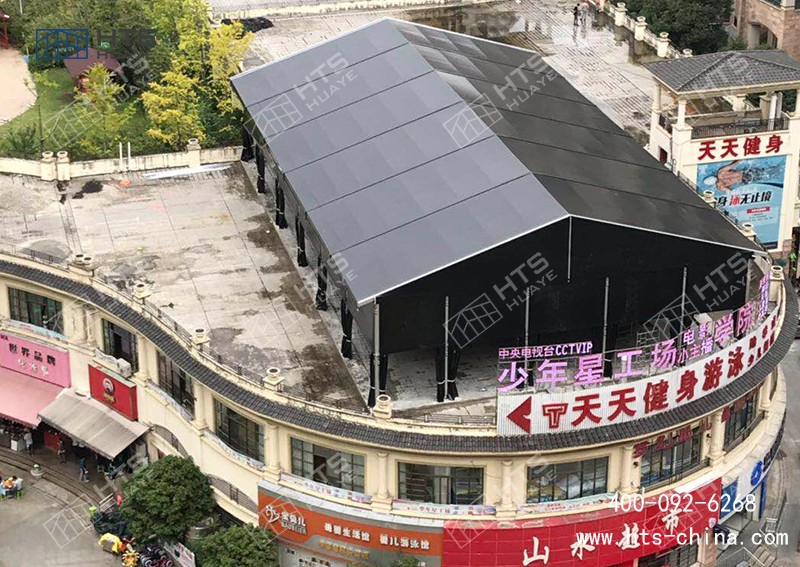 多座樓頂蓬房籃球場(chǎng)項(xiàng)目分享，盤活城市閑置空地
