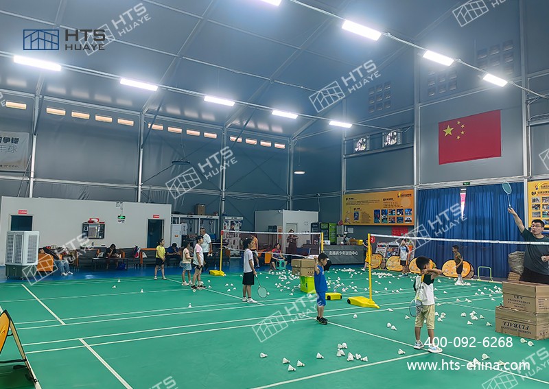 量身打造高品質(zhì)羽毛球場地大棚，滿足各類運動場地需求