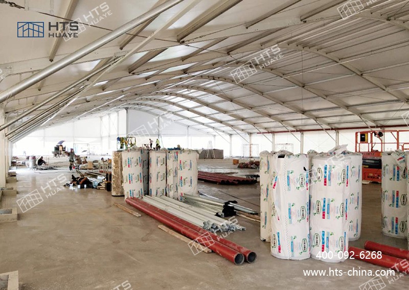 倉庫篷房幫助企業(yè)快速應(yīng)對臨時倉儲需求，及時抓住市場機(jī)遇