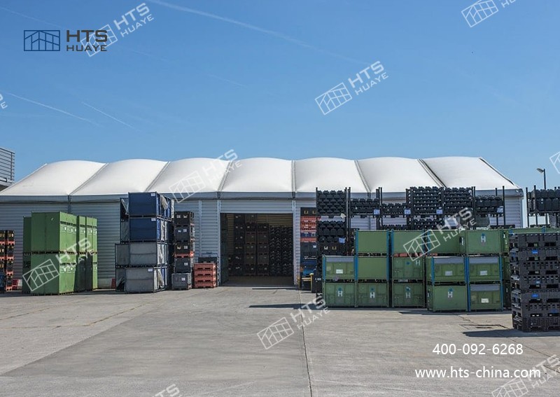 倉庫篷房幫助企業(yè)快速應(yīng)對臨時倉儲需求，及時抓住市場機(jī)遇